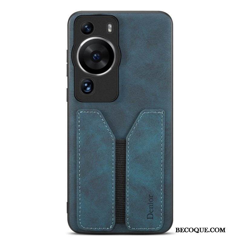 Kuori Huawei P60 Pro Denior Elastinen Korttikotelo