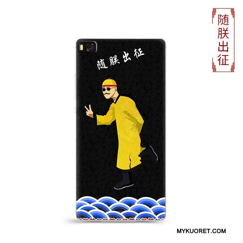 Kuori Huawei P8 Laukut Puhelimen Kuoret Punainen, Kotelo Huawei P8 Suojaus Persoonallisuus Murtumaton