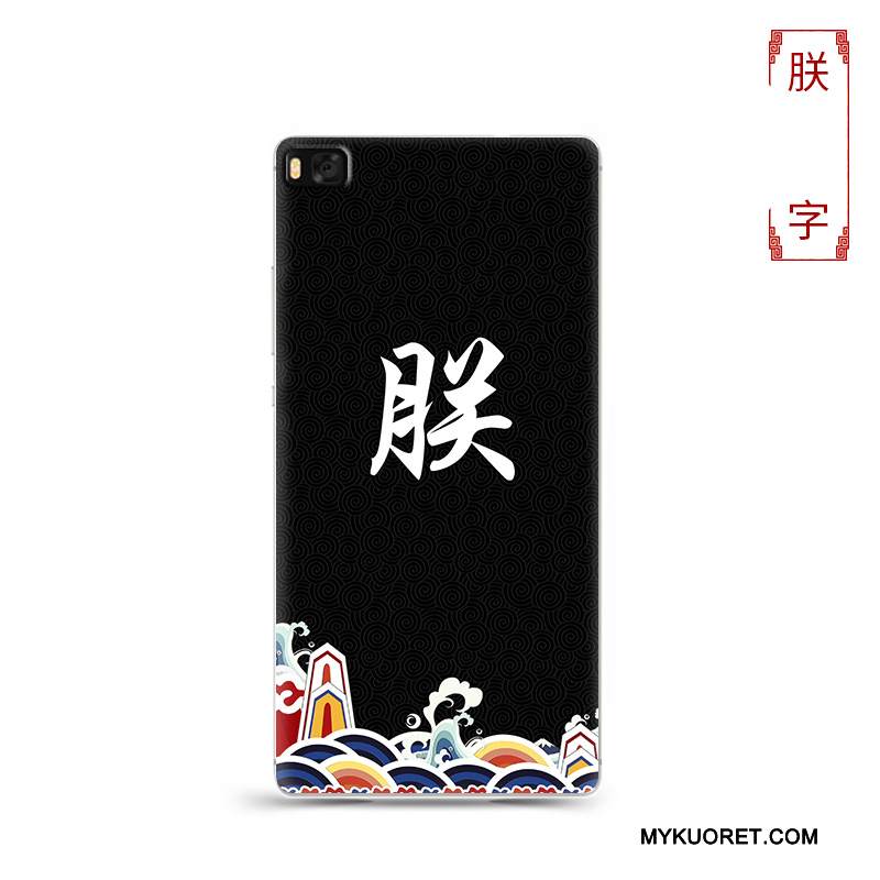 Kuori Huawei P8 Laukut Puhelimen Kuoret Punainen, Kotelo Huawei P8 Suojaus Persoonallisuus Murtumaton