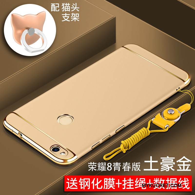 Kuori Huawei P8 Lite 2017 Laukut Murtumaton Nuoret, Kotelo Huawei P8 Lite 2017 Puhelimen Kuoret Kulta