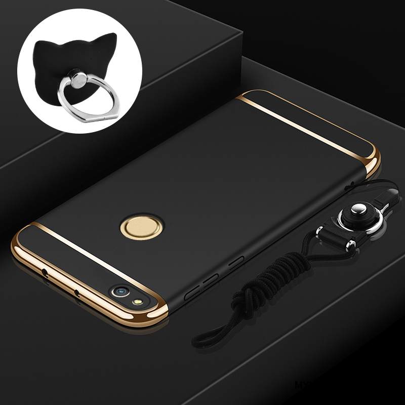 Kuori Huawei P8 Lite 2017 Laukut Musta Pesty Suede, Kotelo Huawei P8 Lite 2017 Suojaus Murtumaton Nuoret