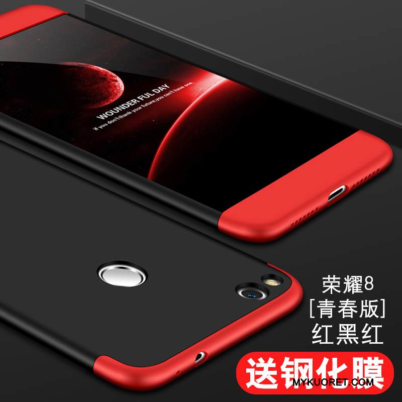 Kuori Huawei P8 Lite 2017 Laukut Puhelimen Kuoret Pesty Suede, Kotelo Huawei P8 Lite 2017 Suojaus Nuoret Kova