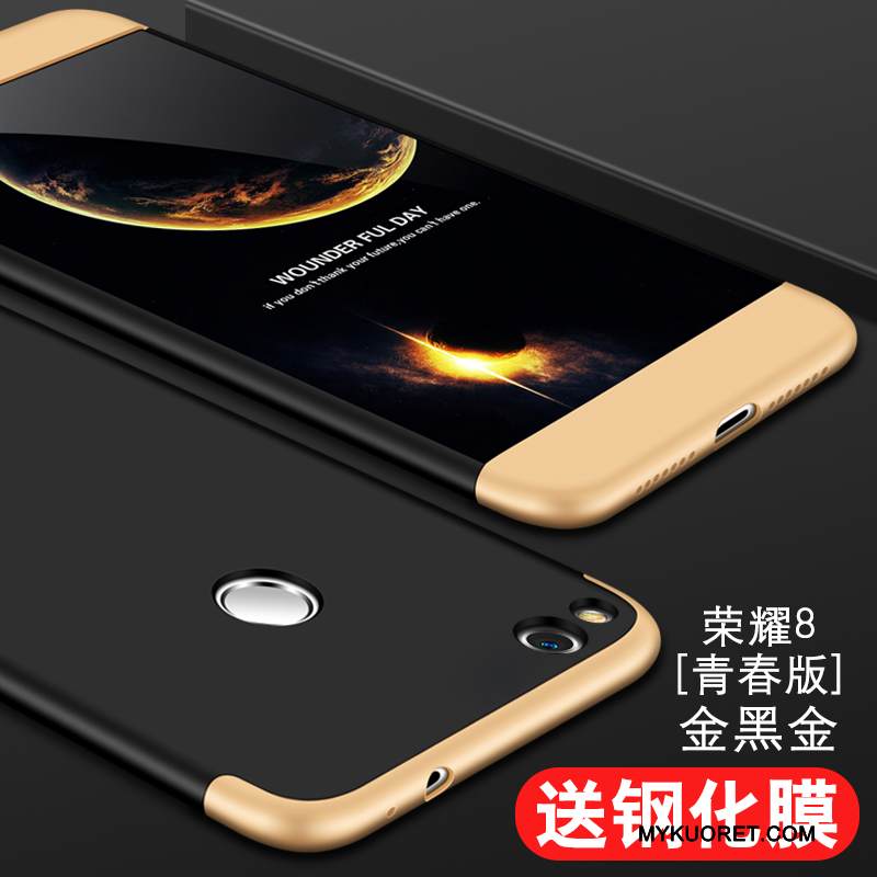 Kuori Huawei P8 Lite 2017 Laukut Puhelimen Kuoret Pesty Suede, Kotelo Huawei P8 Lite 2017 Suojaus Nuoret Kova