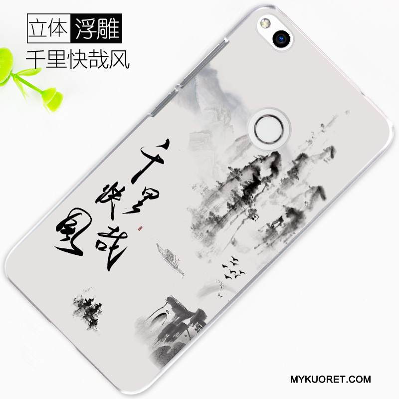 Kuori Huawei P8 Lite 2017 Luova Persoonallisuus Harmaa, Kotelo Huawei P8 Lite 2017 Suojaus Puhelimen Kuoret Nuoret