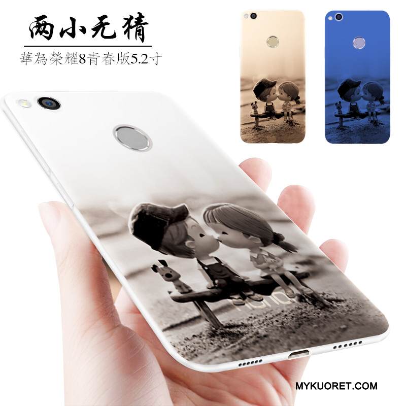 Kuori Huawei P8 Lite 2017 Luova Pesty Suede Puhelimen Kuoret, Kotelo Huawei P8 Lite 2017 Laukut Nuoret Persoonallisuus