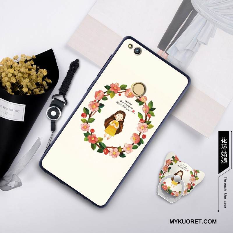 Kuori Huawei P8 Lite 2017 Luova Puhelimen Kuoret Sininen, Kotelo Huawei P8 Lite 2017 Sarjakuva Nuoret Persoonallisuus