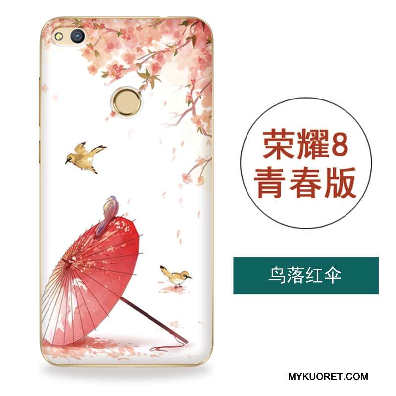 Kuori Huawei P8 Lite 2017 Monivärinen Taide Nuoret, Kotelo Huawei P8 Lite 2017 Silikoni Puhelimen Kuoret Tuuli