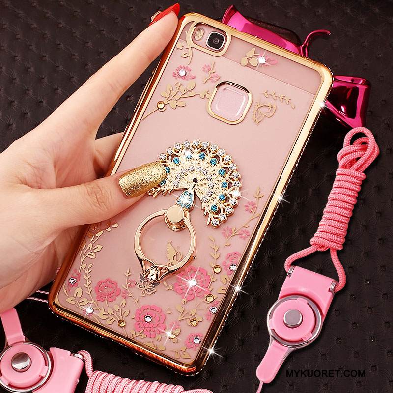 Kuori Huawei P8 Lite 2017 Pehmeä Neste Nuoret Puhelimen Kuoret, Kotelo Huawei P8 Lite 2017 Ripustettavat Koristeet Rengas
