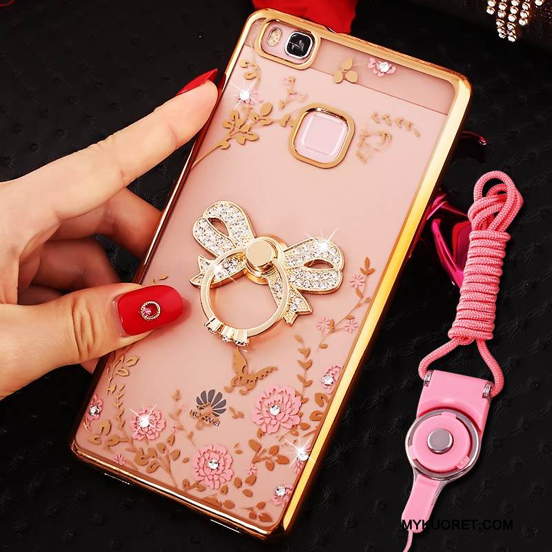 Kuori Huawei P8 Lite 2017 Pehmeä Neste Nuoret Ripustettavat Koristeet, Kotelo Huawei P8 Lite 2017 Strassi Rengas Jauhe