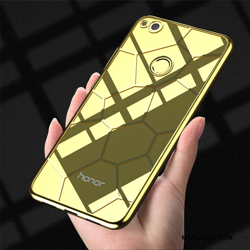 Kuori Huawei P8 Lite 2017 Pehmeä Neste Nuoret Trendi, Kotelo Huawei P8 Lite 2017 Silikoni Hopea Persoonallisuus