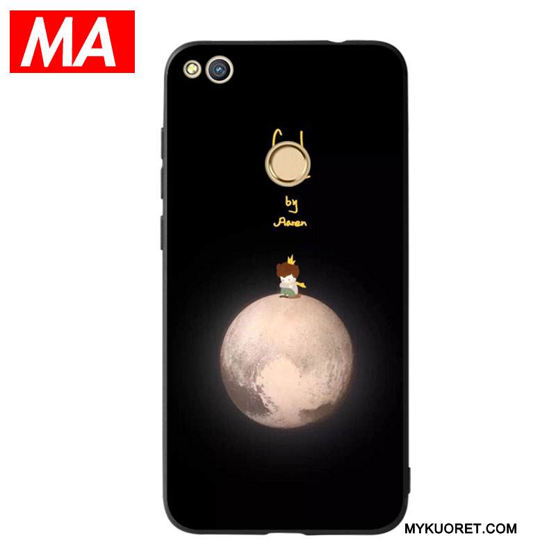 Kuori Huawei P8 Lite 2017 Pehmeä Neste Nuoret 说, Kotelo Huawei P8 Lite 2017 Silikoni Puhelimen Kuoret Abstrakti