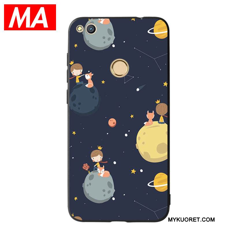 Kuori Huawei P8 Lite 2017 Pehmeä Neste Nuoret 说, Kotelo Huawei P8 Lite 2017 Silikoni Puhelimen Kuoret Abstrakti