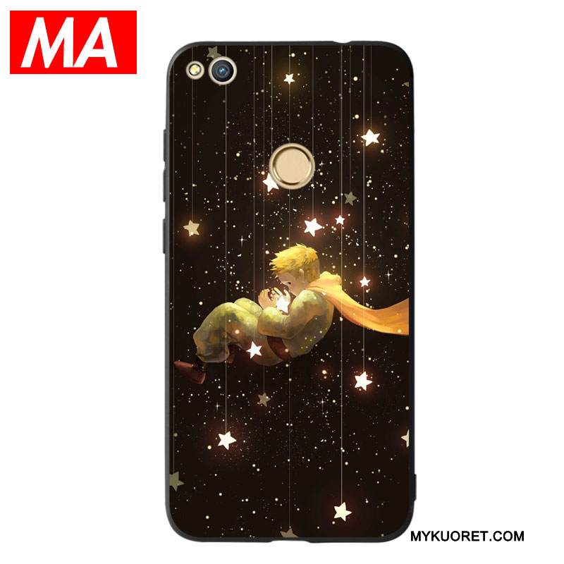 Kuori Huawei P8 Lite 2017 Pehmeä Neste Nuoret 说, Kotelo Huawei P8 Lite 2017 Silikoni Puhelimen Kuoret Abstrakti