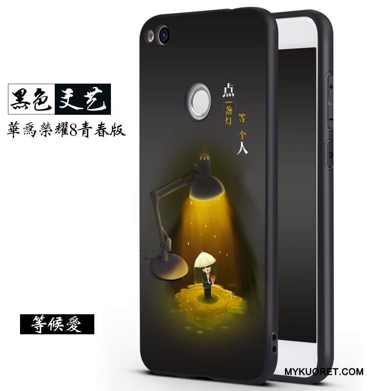 Kuori Huawei P8 Lite 2017 Pehmeä Neste Pesty Suede Nuoret, Kotelo Huawei P8 Lite 2017 Suojaus Puhelimen Kuoret Ripustettavat Koristeet