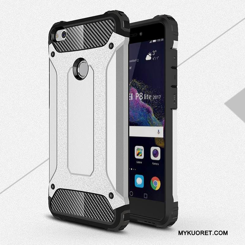 Kuori Huawei P8 Lite 2017 Pehmeä Neste Puhelimen Kuoret Pesty Suede, Kotelo Huawei P8 Lite 2017 Laukut Murtumaton Kulta