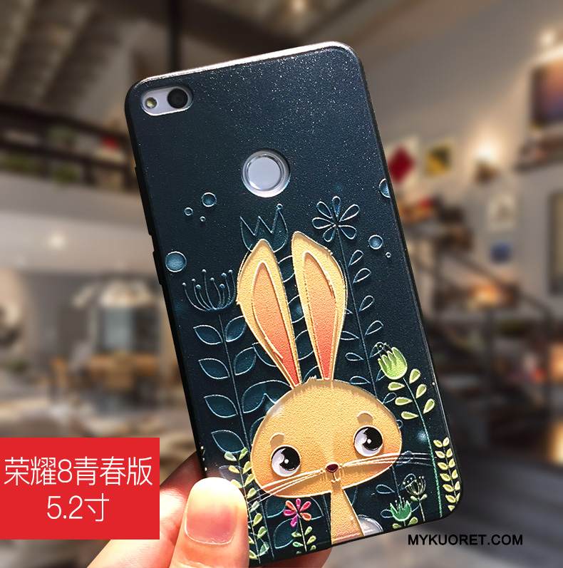 Kuori Huawei P8 Lite 2017 Sarjakuva Puhelimen Kuoret Murtumaton, Kotelo Huawei P8 Lite 2017 Suojaus Sininen Nuoret