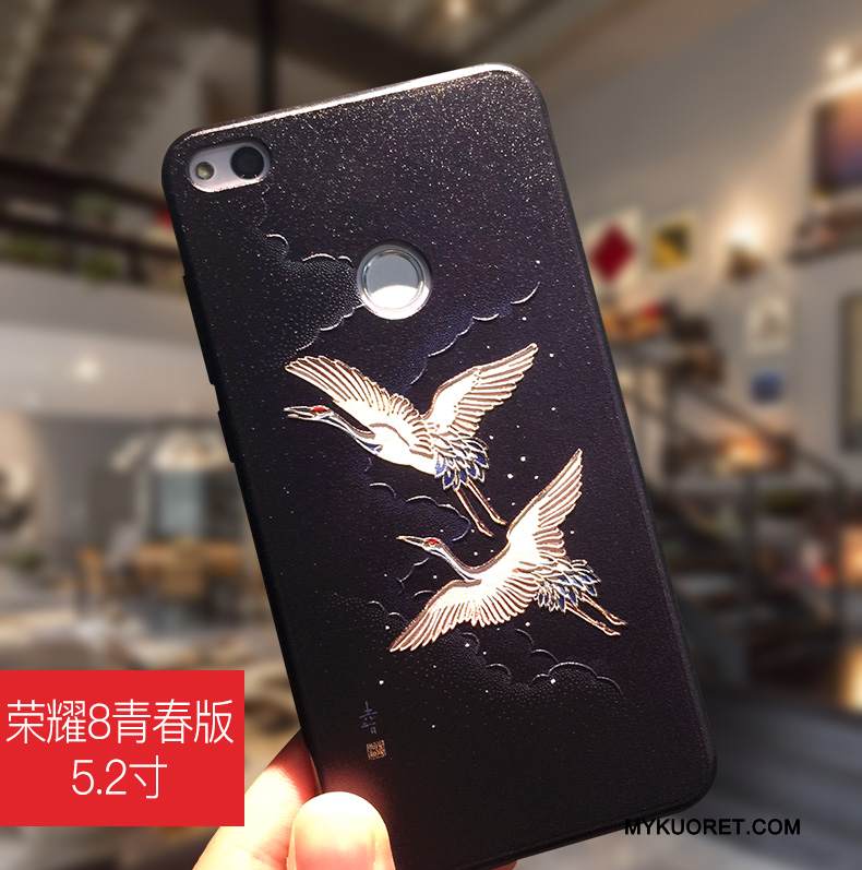 Kuori Huawei P8 Lite 2017 Sarjakuva Puhelimen Kuoret Murtumaton, Kotelo Huawei P8 Lite 2017 Suojaus Sininen Nuoret