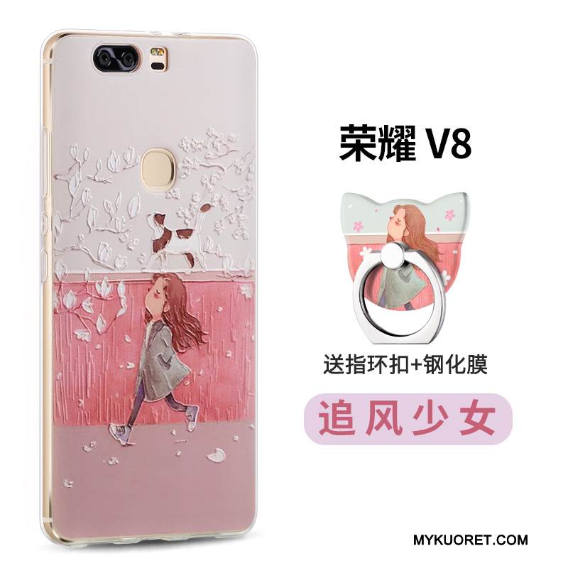 Kuori Huawei P8 Lite 2017 Silikoni Nuoret Jauhe, Kotelo Huawei P8 Lite 2017 Laukut Persoonallisuus Murtumaton