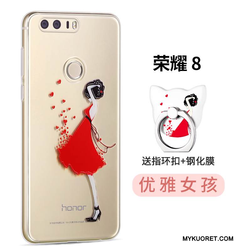 Kuori Huawei P8 Lite 2017 Silikoni Nuoret Jauhe, Kotelo Huawei P8 Lite 2017 Laukut Persoonallisuus Murtumaton