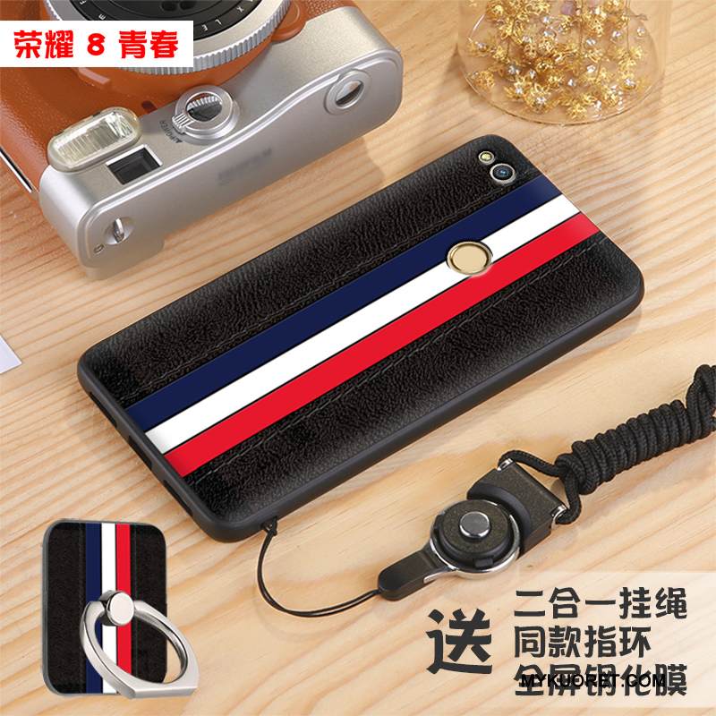 Kuori Huawei P8 Lite 2017 Silikoni Persoonallisuus Puhelimen Kuoret, Kotelo Huawei P8 Lite 2017 Laukut Valkoinen Nuoret