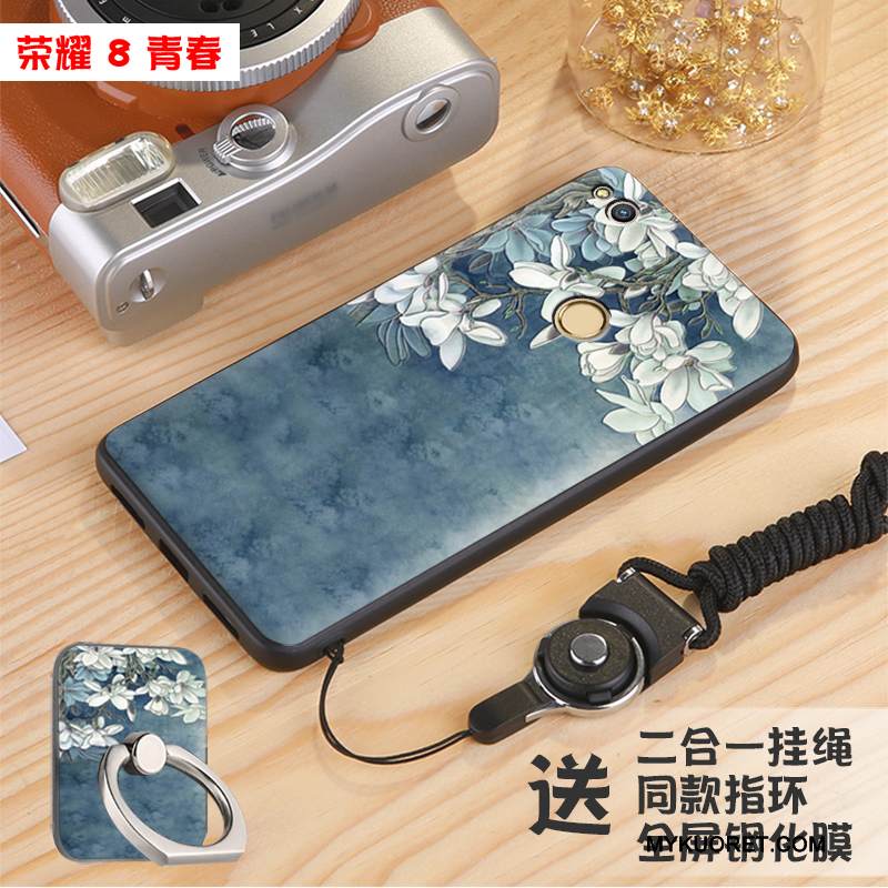 Kuori Huawei P8 Lite 2017 Silikoni Persoonallisuus Puhelimen Kuoret, Kotelo Huawei P8 Lite 2017 Laukut Valkoinen Nuoret