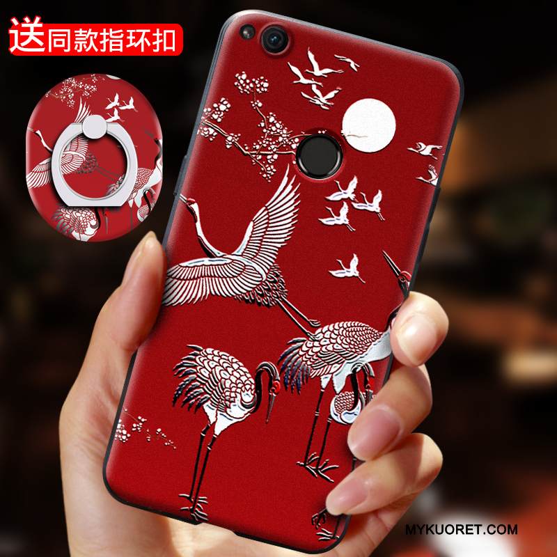 Kuori Huawei P8 Lite 2017 Silikoni Rengas Vihreä, Kotelo Huawei P8 Lite 2017 Suojaus Puhelimen Kuoret Nuoret