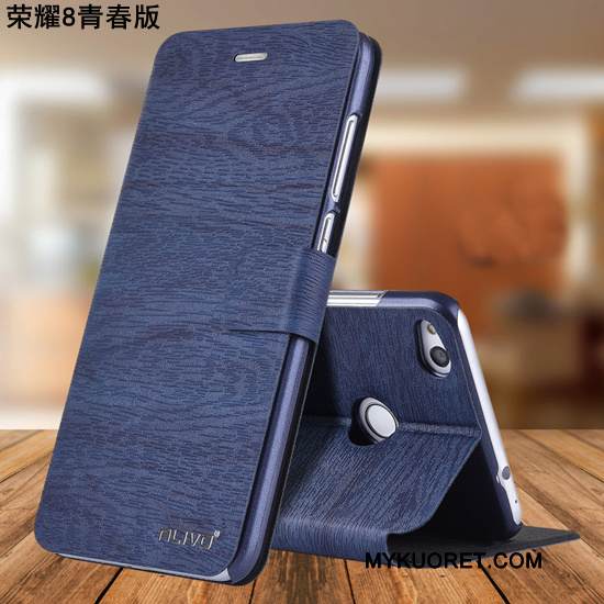 Kuori Huawei P8 Lite 2017 Suojaus Punainen Puhelimen Kuoret, Kotelo Huawei P8 Lite 2017 Nahka Nuoret