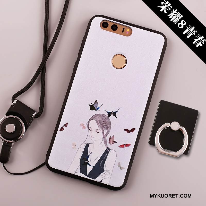 Kuori Huawei P8 Lite 2017 Suojaus Vaalean Ripustettavat Koristeet, Kotelo Huawei P8 Lite 2017 Vihreä Puhelimen Kuoret