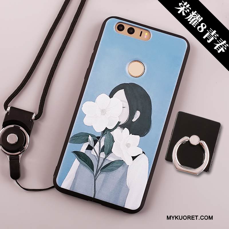 Kuori Huawei P8 Lite 2017 Suojaus Vaalean Ripustettavat Koristeet, Kotelo Huawei P8 Lite 2017 Vihreä Puhelimen Kuoret