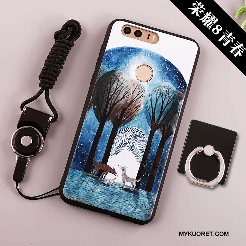 Kuori Huawei P8 Lite 2017 Suojaus Vaalean Ripustettavat Koristeet, Kotelo Huawei P8 Lite 2017 Vihreä Puhelimen Kuoret