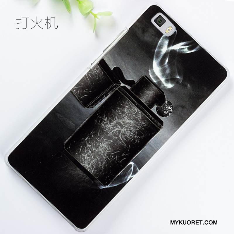 Kuori Huawei P8 Lite Kohokuviointi Vihreä Nuoret, Kotelo Huawei P8 Lite Maalaus Puhelimen Kuoret