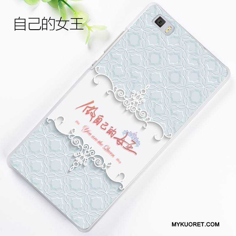 Kuori Huawei P8 Lite Kohokuviointi Vihreä Nuoret, Kotelo Huawei P8 Lite Maalaus Puhelimen Kuoret