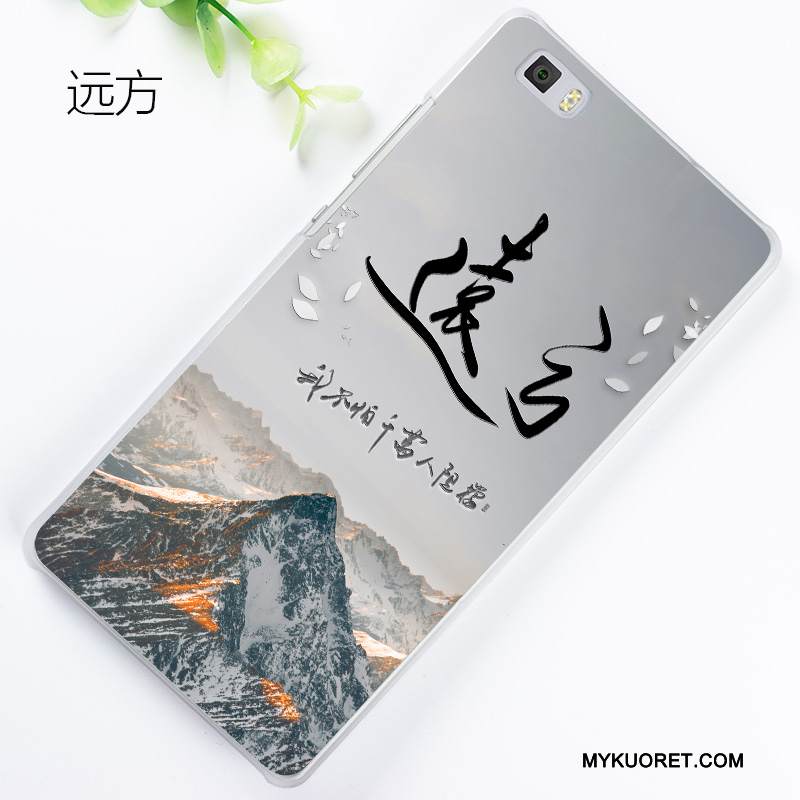 Kuori Huawei P8 Lite Kohokuviointi Vihreä Nuoret, Kotelo Huawei P8 Lite Maalaus Puhelimen Kuoret