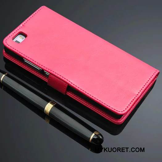 Kuori Huawei P8 Lite Kuoret Nuoret Tummansininen, Kotelo Huawei P8 Lite Nahka Puhelimen Kuoret