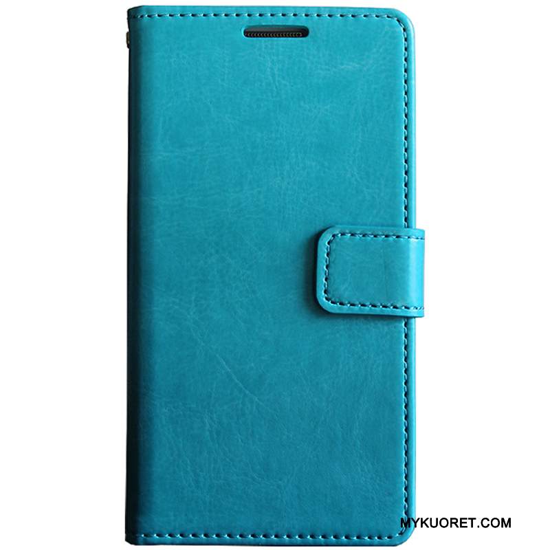 Kuori Huawei P8 Lite Kuoret Nuoret Tummansininen, Kotelo Huawei P8 Lite Nahka Puhelimen Kuoret