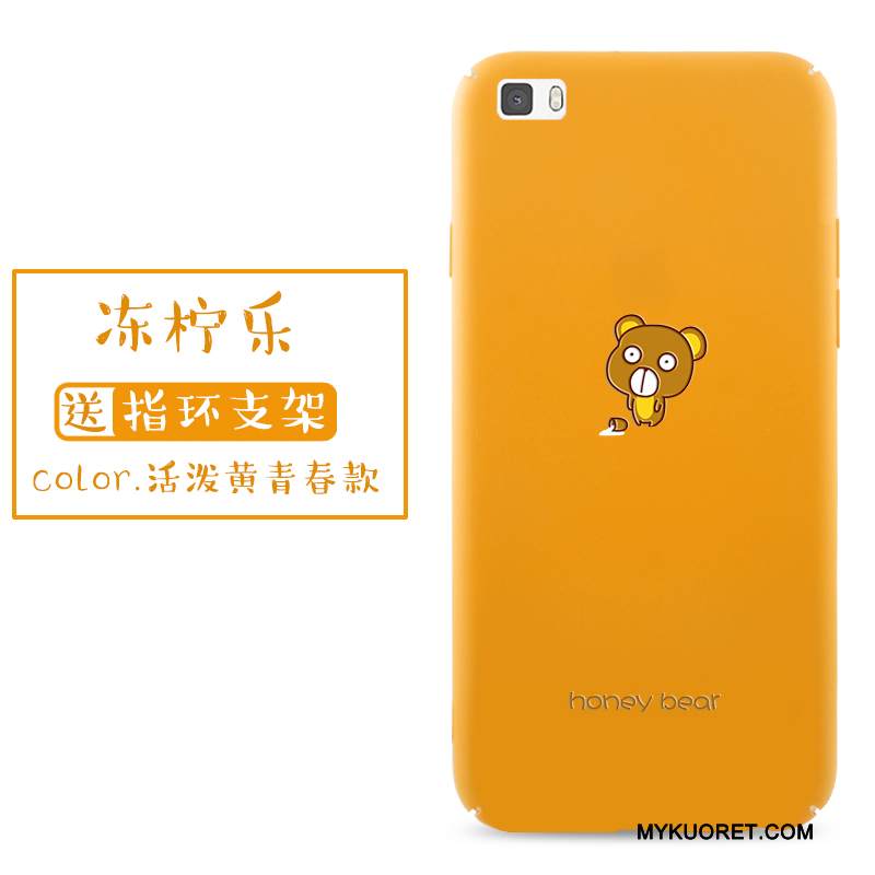 Kuori Huawei P8 Lite Laukut Murtumaton Pesty Suede, Kotelo Huawei P8 Lite Suojaus Kova Puhelimen Kuoret