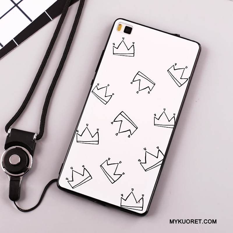 Kuori Huawei P8 Lite Laukut Ripustettava Kaula Murtumaton, Kotelo Huawei P8 Lite Suojaus Puhelimen Kuoret Nuoret