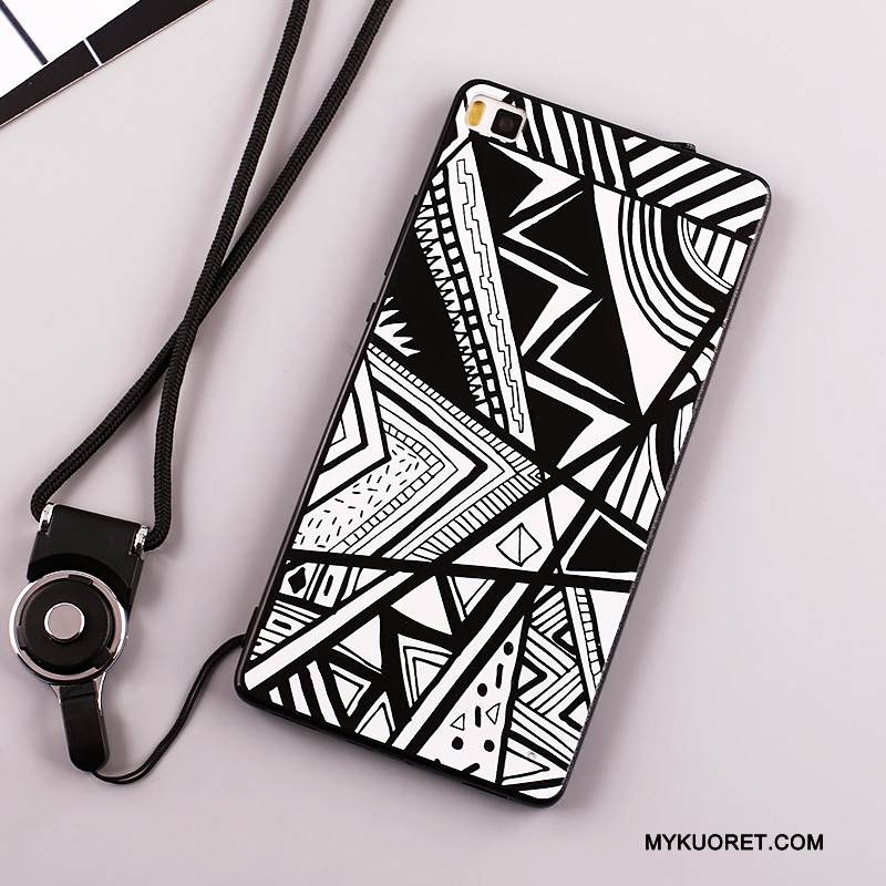 Kuori Huawei P8 Lite Laukut Ripustettava Kaula Murtumaton, Kotelo Huawei P8 Lite Suojaus Puhelimen Kuoret Nuoret