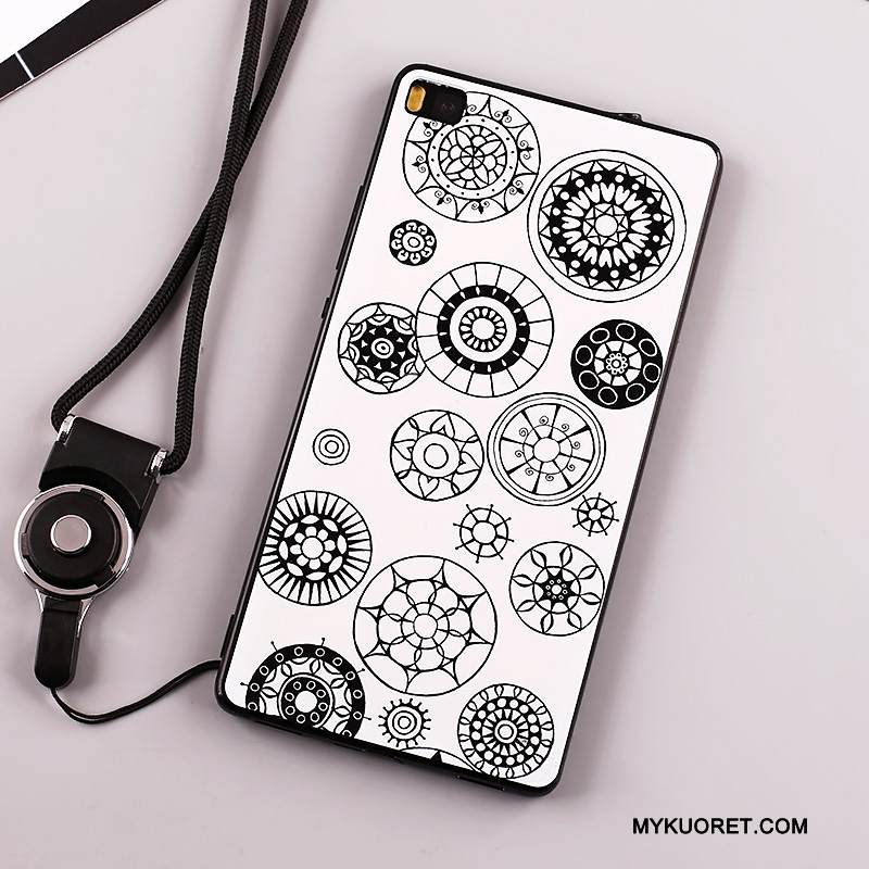 Kuori Huawei P8 Lite Laukut Ripustettava Kaula Murtumaton, Kotelo Huawei P8 Lite Suojaus Puhelimen Kuoret Nuoret