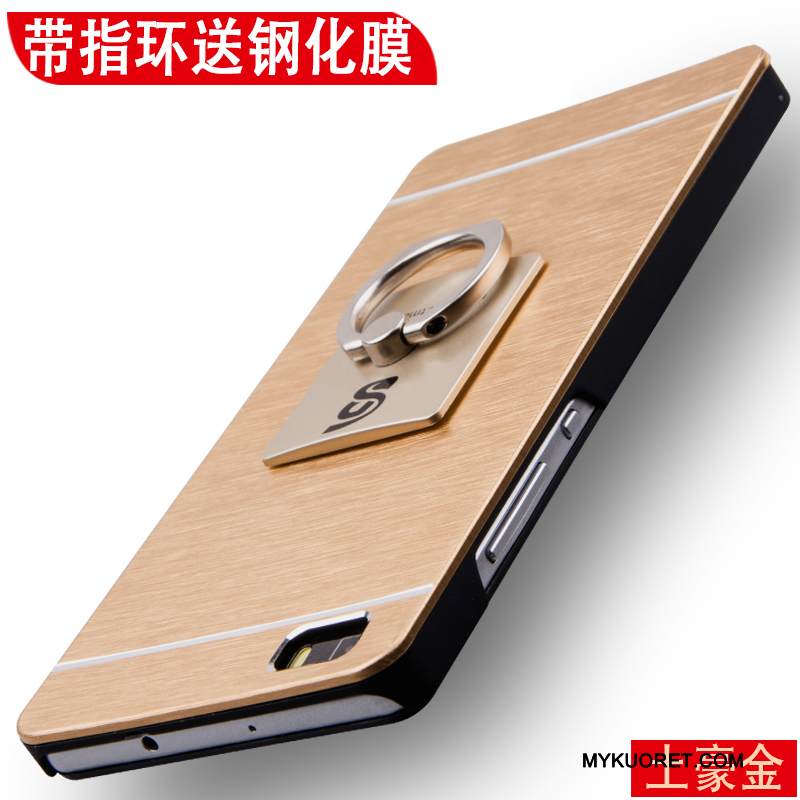 Kuori Huawei P8 Lite Metalli Trendi Kova, Kotelo Huawei P8 Lite Suojaus Murtumaton Nuoret