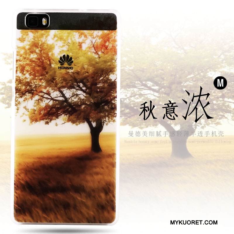 Kuori Huawei P8 Lite Monivärinen Pesty Suede Ohut, Kotelo Huawei P8 Lite Suojaus Nuoret Puhelimen Kuoret