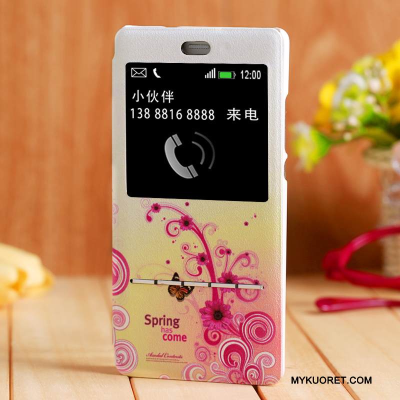 Kuori Huawei P8 Lite Nahka Nuoret, Kotelo Huawei P8 Lite Suojaus