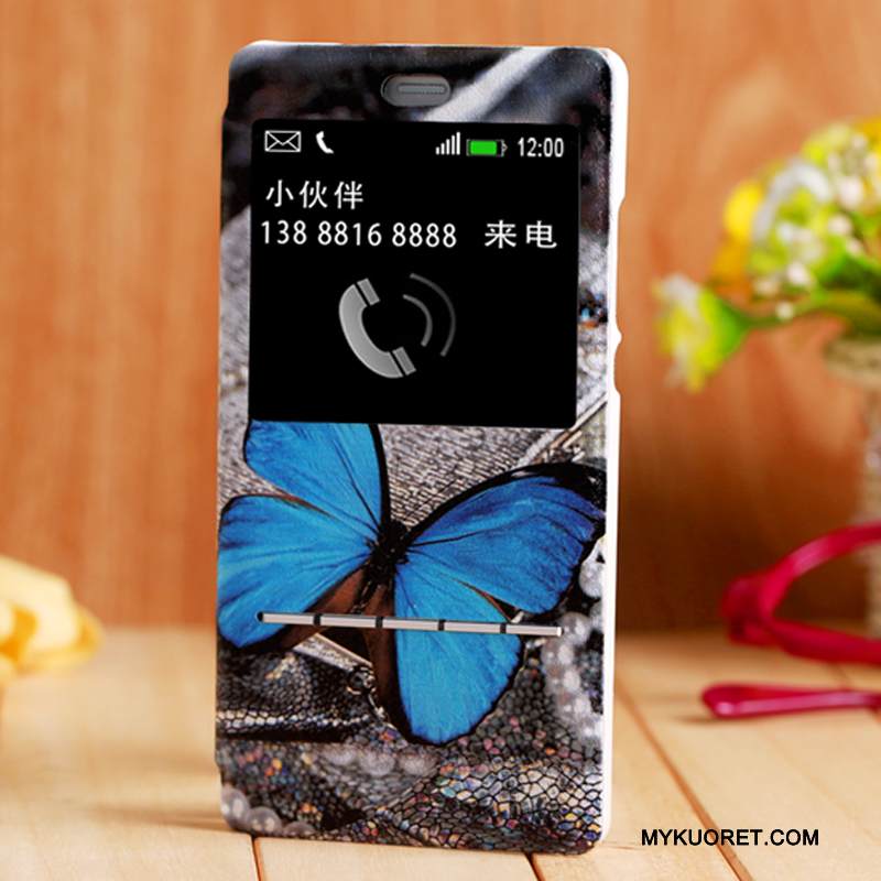 Kuori Huawei P8 Lite Nahka Nuoret, Kotelo Huawei P8 Lite Suojaus