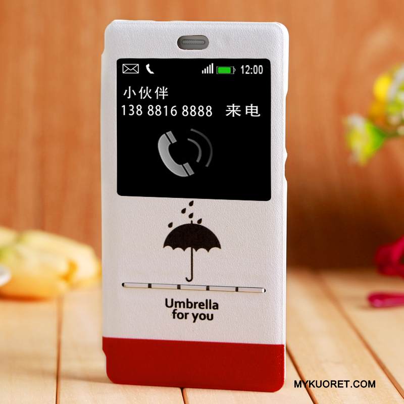 Kuori Huawei P8 Lite Nahka Nuoret, Kotelo Huawei P8 Lite Suojaus