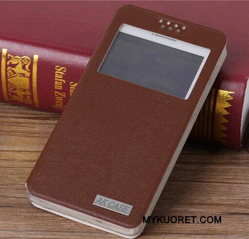 Kuori Huawei P8 Lite Nahka Nuoret Puhelimen Kuoret, Kotelo Huawei P8 Lite Suojaus Jauhe