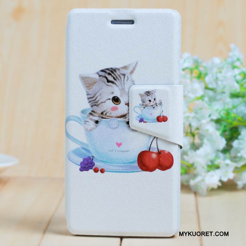 Kuori Huawei P8 Lite Nahka Puhelimen Kuoret Nuoret, Kotelo Huawei P8 Lite Maalaus Khaki