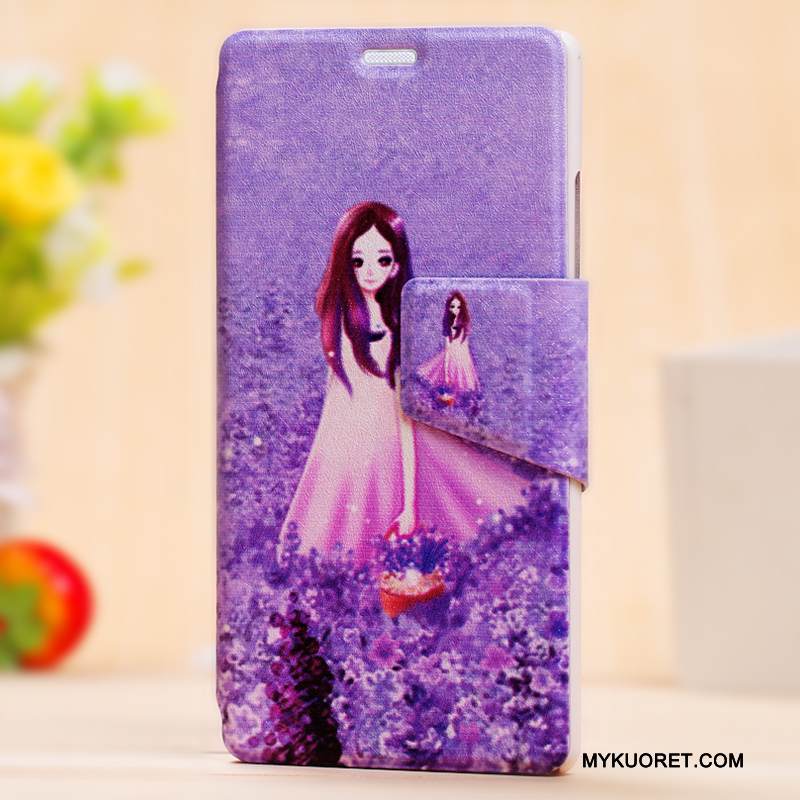 Kuori Huawei P8 Lite Nahka Puhelimen Kuoret Nuoret, Kotelo Huawei P8 Lite Maalaus Khaki