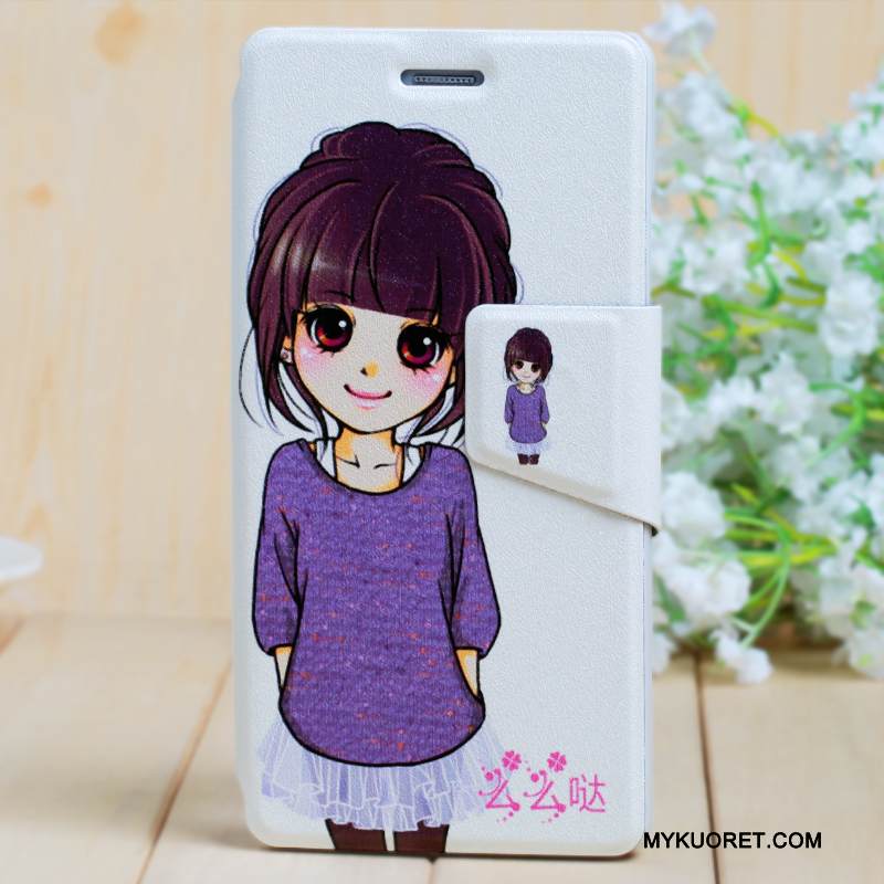 Kuori Huawei P8 Lite Nahka Puhelimen Kuoret Nuoret, Kotelo Huawei P8 Lite Maalaus Khaki