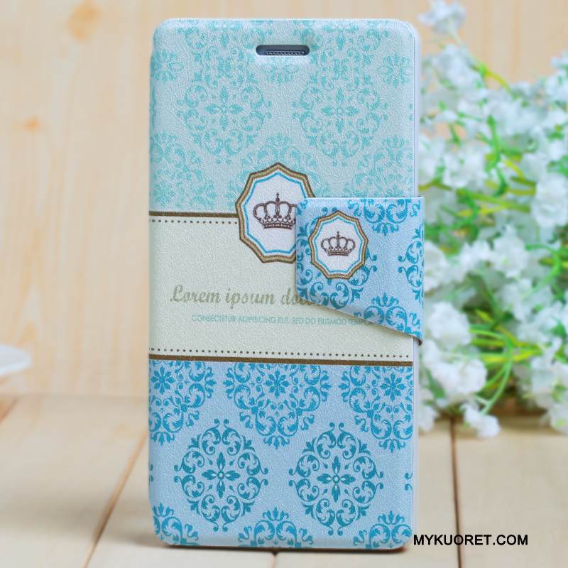 Kuori Huawei P8 Lite Nahka Puhelimen Kuoret Nuoret, Kotelo Huawei P8 Lite Maalaus Khaki