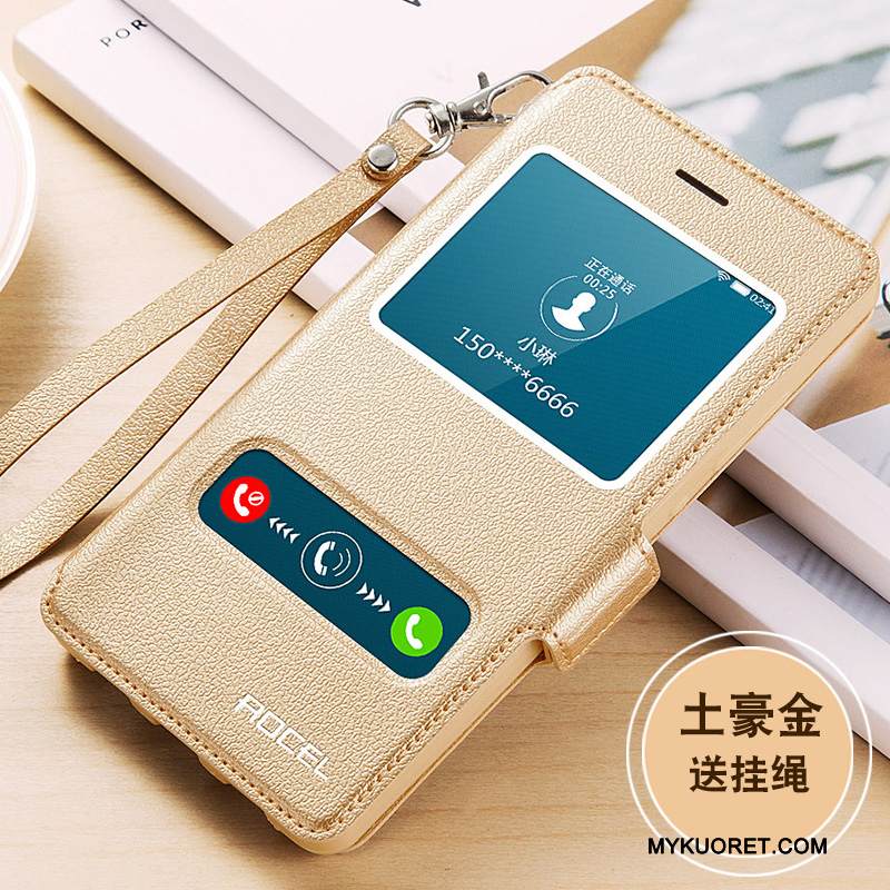 Kuori Huawei P8 Lite Pehmeä Neste Nuoret Murtumaton, Kotelo Huawei P8 Lite Suojaus Puhelimen Kuoret Kulta